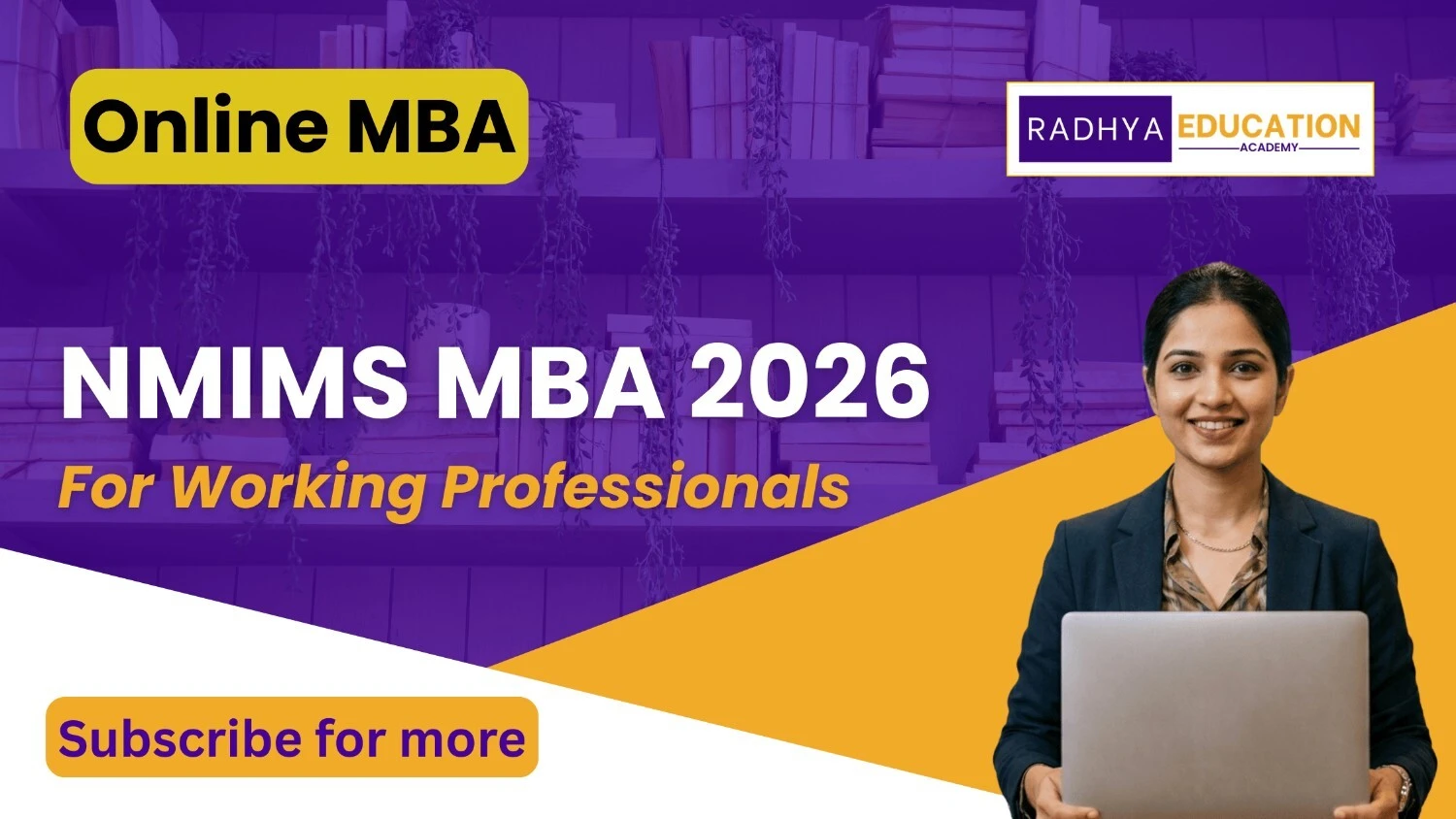 NMIMS Online MBA for Working Professionals 2026 : Complete Career Growth Guide