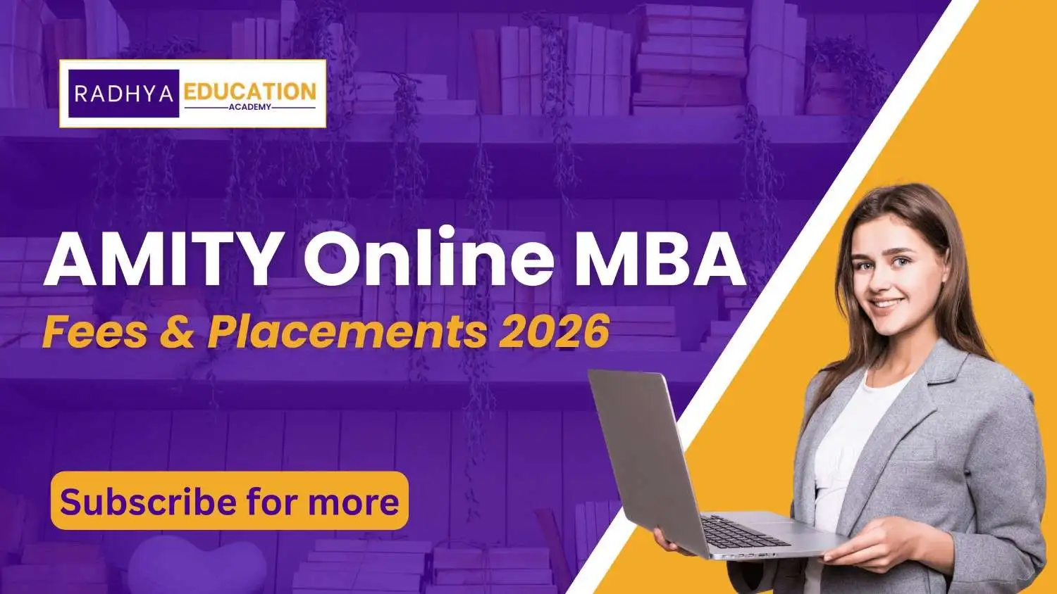 Amity Online MBA Fees, ROI & Placements 2026 | Complete Guide